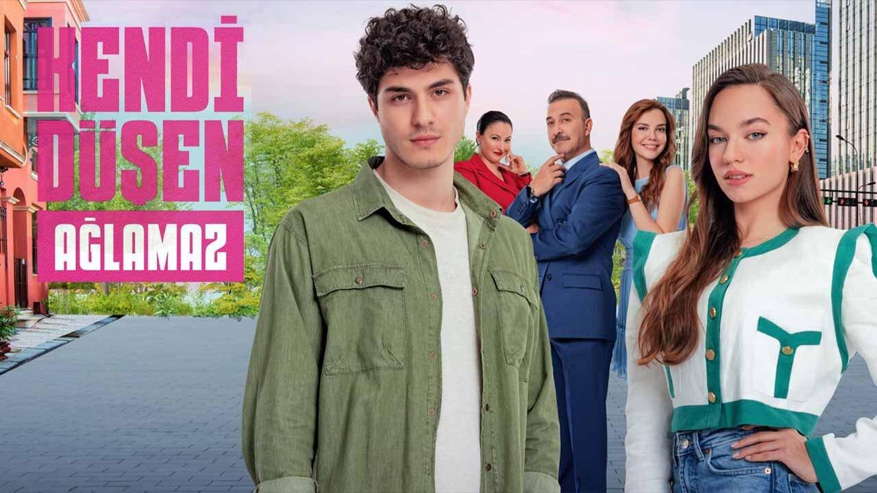 مسلسل من يقع بنفسه لا يبكي الحلقة 1 الاولي مترجمة